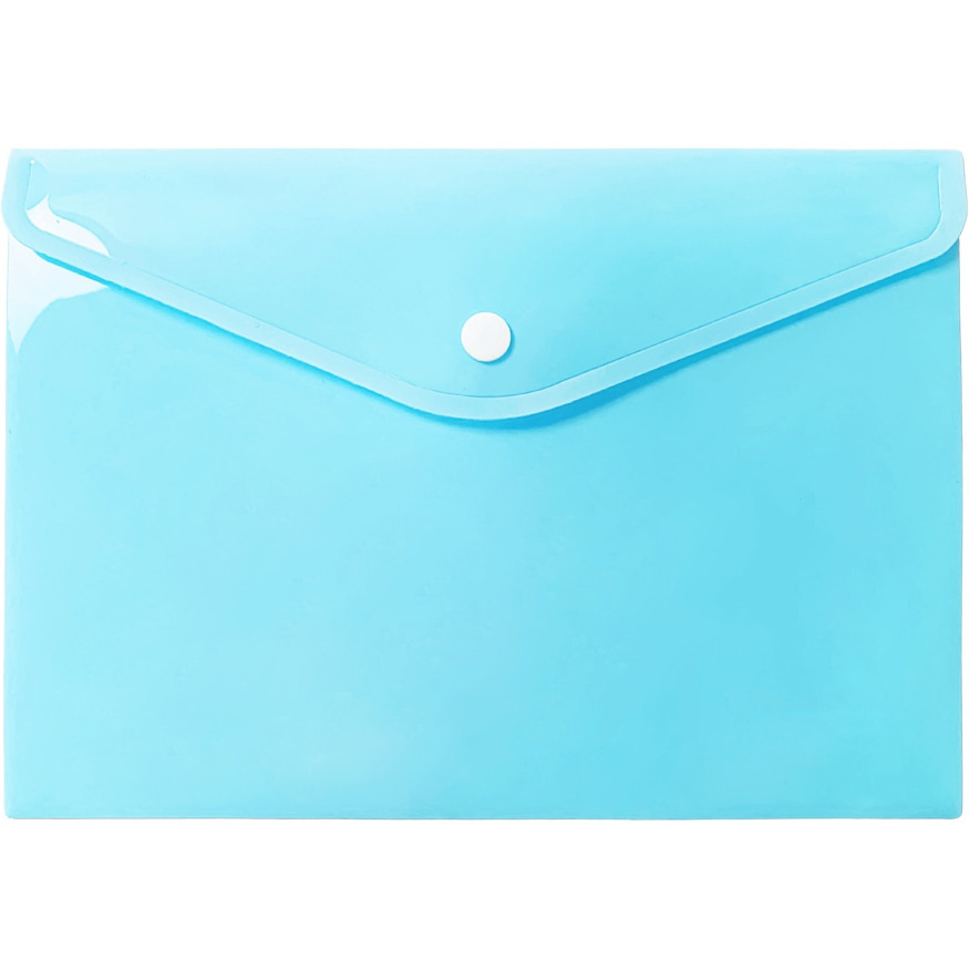 Teczka koperta A5 PP pastel niebieski TKP-A5-02 BIURFOL